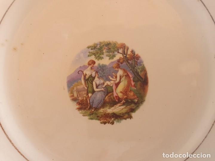 Antig&uuml;edades: Antiguo plato de la cartuja - Foto 2