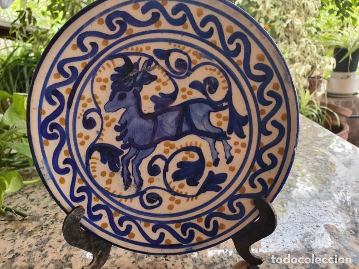 Antig&uuml;edades: Antiguo plato de Manises - Foto 1