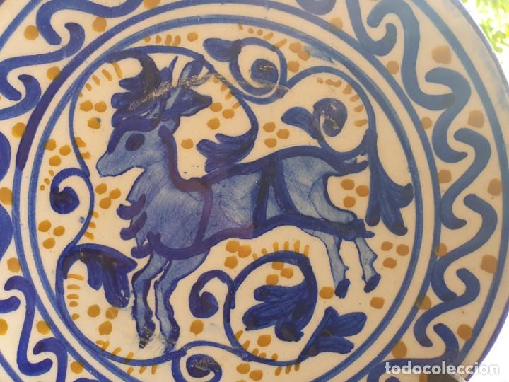 Antig&uuml;edades: Antiguo plato de Manises - Foto 2