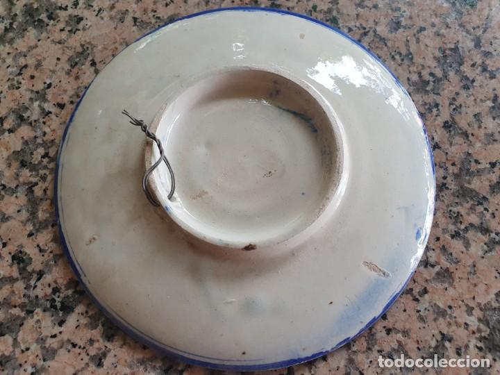 Antig&uuml;edades: Antiguo plato de Manises - Foto 3