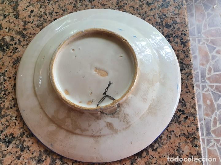 Antig&uuml;edades: Antiguo plato de Manises - Foto 3