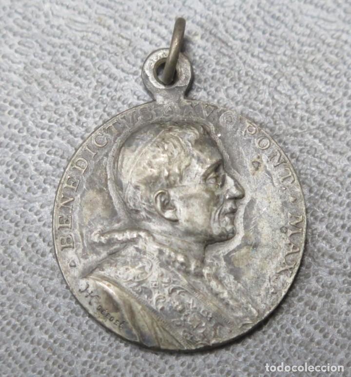 Antig&uuml;edades: MEDALLA BENEDICTVS XV. FIRMADA - Foto 1