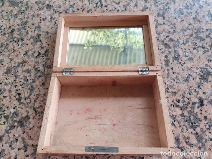Antig&uuml;edades: Antigua caja de madera - Foto 3
