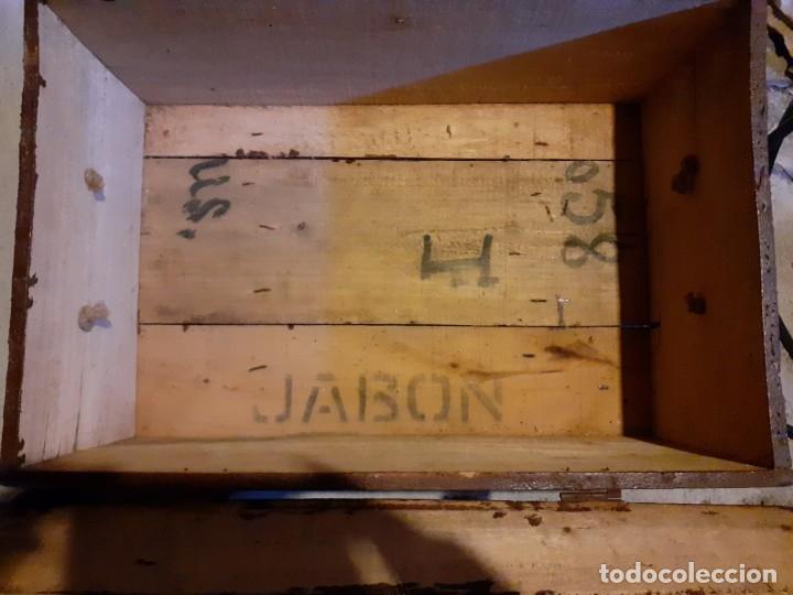 Antig&uuml;edades: Caja madera jabon Solsona - Foto 7