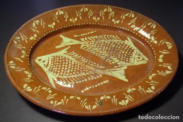 Antig&uuml;edades: BANDEJA  DE  CER&Aacute;MICA - Foto 1