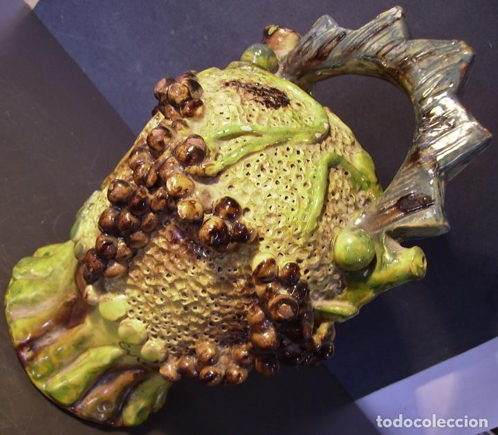 Antig&uuml;edades: SOBERBIO  BOTIJO  CER&Aacute;MICA  DE  CUENCA  XIX - Foto 14