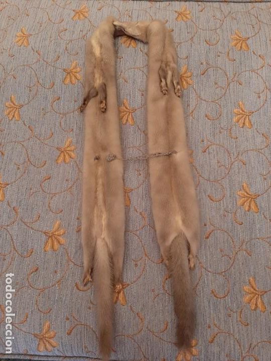 Antig&uuml;edades: ESTOLA CON VISONES ENTEROS - Foto 1
