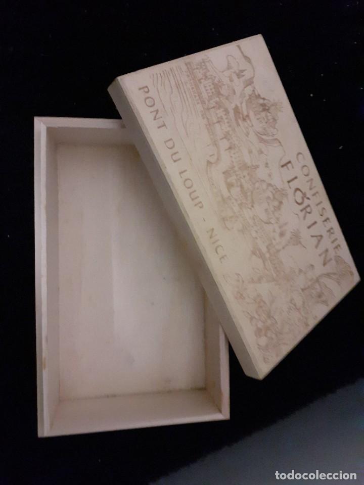Antig&uuml;edades: Caja madera confites francesa - Foto 2