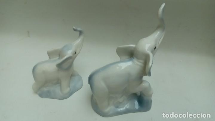 Antig&uuml;edades: elefantes de porcelana- - Foto 4