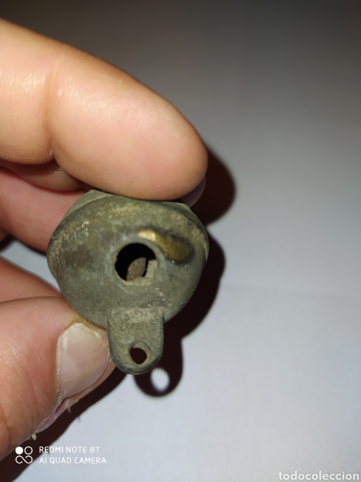 Antig&uuml;edades: Cascabel antiguo con n9 - Foto 6
