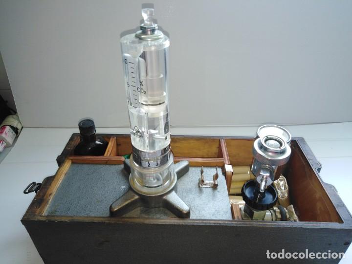 Antig&uuml;edades: antiguo aparato medico medir aire - Foto 1