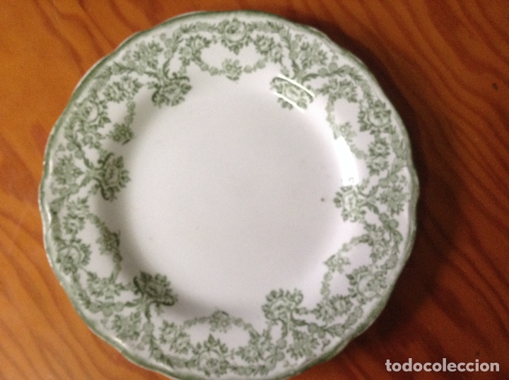 Antig&uuml;edades: Plato antiguo de porcelana inglesa Ducmess - Foto 1