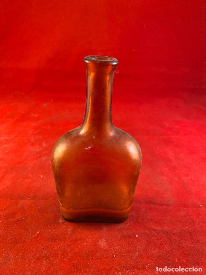 Antig&uuml;edades: Botella farmacia cristal - Foto 2