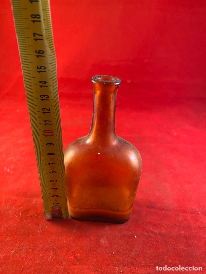 Antig&uuml;edades: Botella farmacia cristal - Foto 3