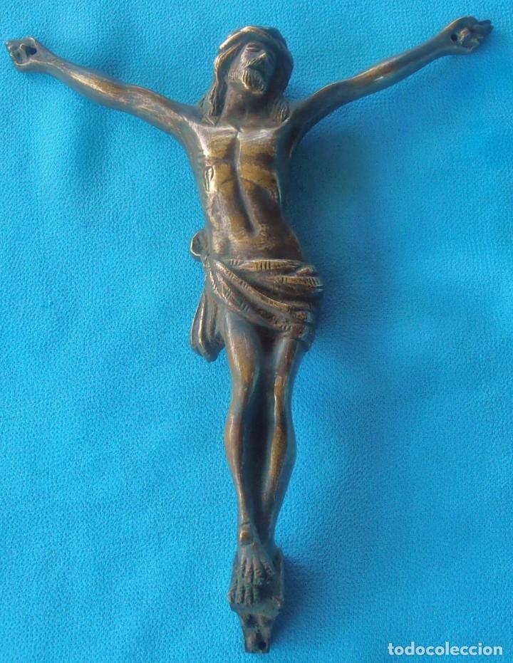Antig&uuml;edades: CRISTO DE BRONCE - Foto 2
