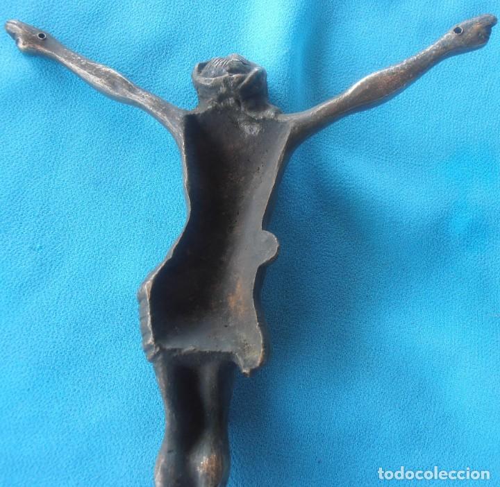 Antig&uuml;edades: CRISTO DE BRONCE - Foto 4