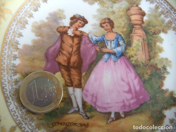Antig&uuml;edades: PLATO DE LIMOGES ROM&Aacute;NTICO - Foto 4