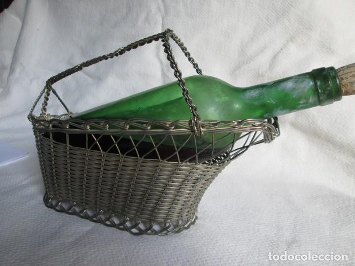 Antig&uuml;edades: Servidor Vino Alpaca - Foto 3
