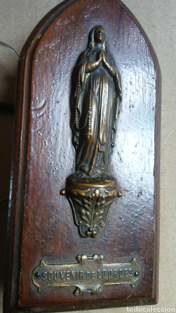 Antig&uuml;edades: Virgen de Lourdes - antigua - Foto 2