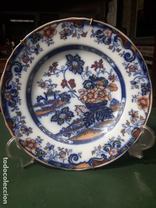 Antig&uuml;edades: Plato porcelana Inglesa - Foto 1