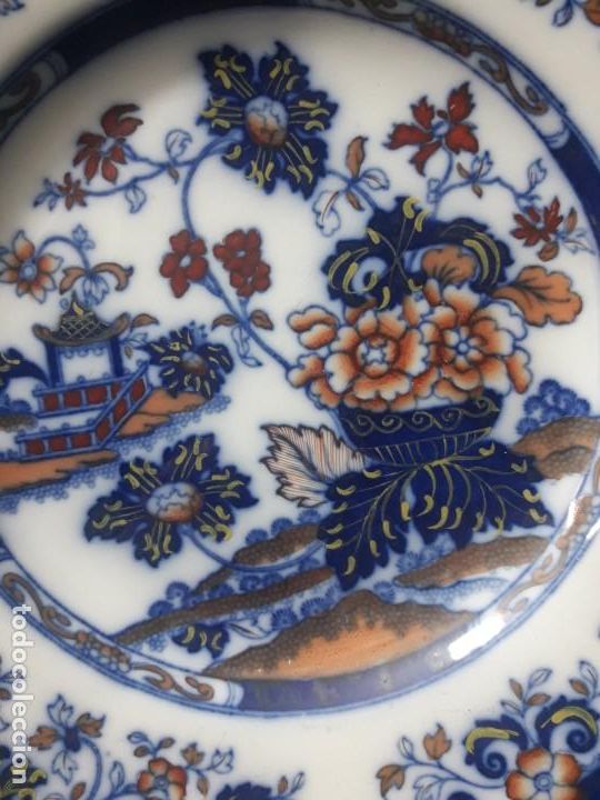 Antig&uuml;edades: Plato porcelana Inglesa - Foto 2
