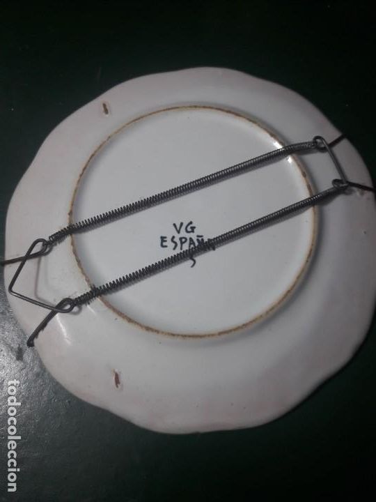 Antig&uuml;edades: Plato cer&aacute;mica Espa&ntilde;a - Foto 3