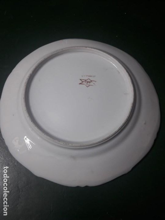Antig&uuml;edades: Plato porcelana - Foto 3