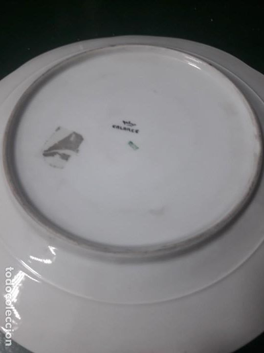 Antig&uuml;edades: Plato porcelana calarce - Foto 3