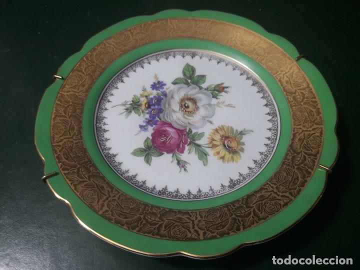 Antig&uuml;edades: Plato porcelana calarce - Foto 1
