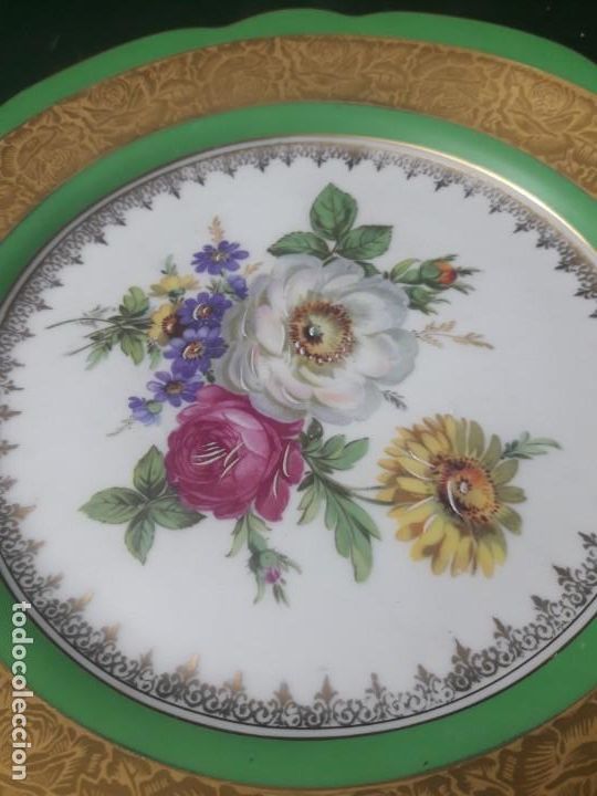 Antig&uuml;edades: Plato porcelana calarce - Foto 2