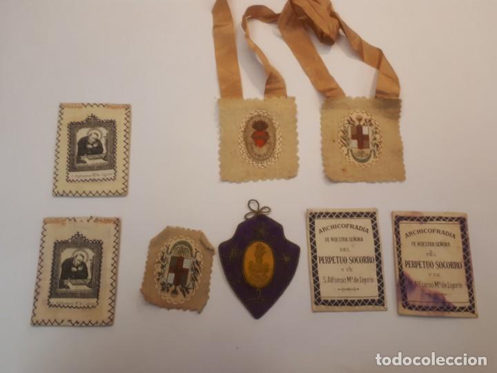 Antig&uuml;edades: Escapularios, varios. - Foto 1