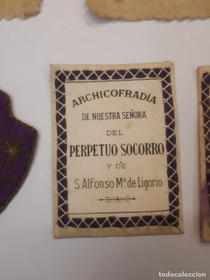 Antig&uuml;edades: Escapularios, varios. - Foto 8