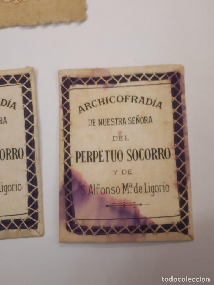 Antig&uuml;edades: Escapularios, varios. - Foto 9
