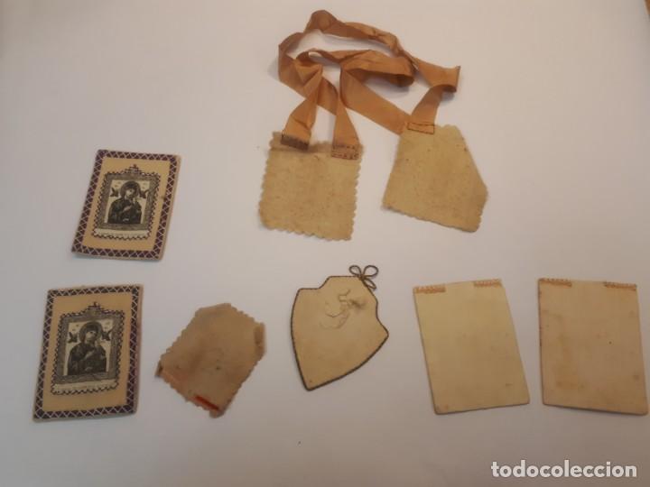 Antig&uuml;edades: Escapularios, varios. - Foto 10