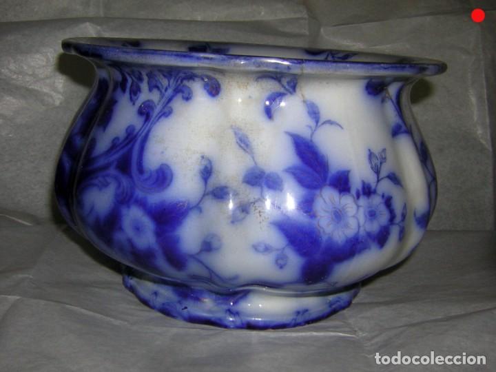 Antig&uuml;edades: ORINAL DEL S XIX EN AZUL COBALTO - Foto 2