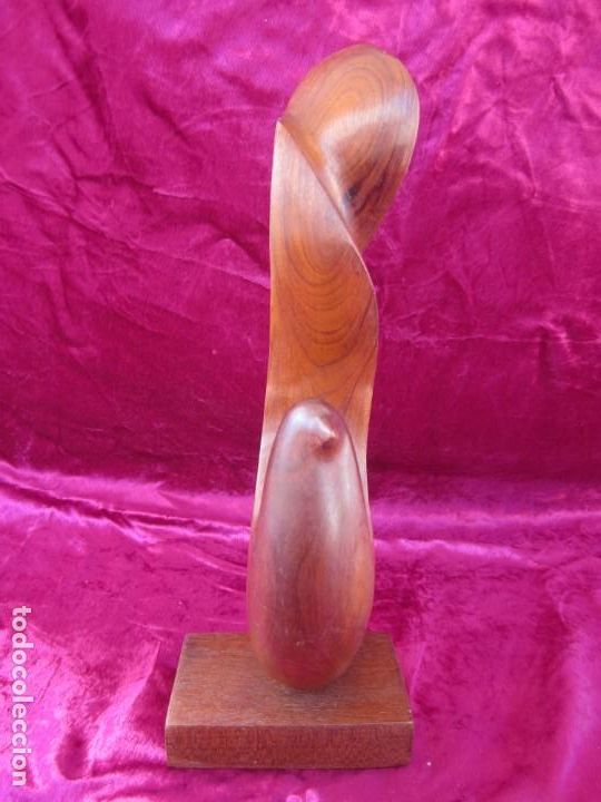 Antig&uuml;edades: Talla Caoba La Paloma. - Foto 2