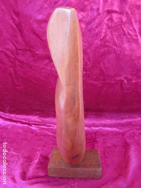 Antig&uuml;edades: Talla Caoba La Paloma. - Foto 4