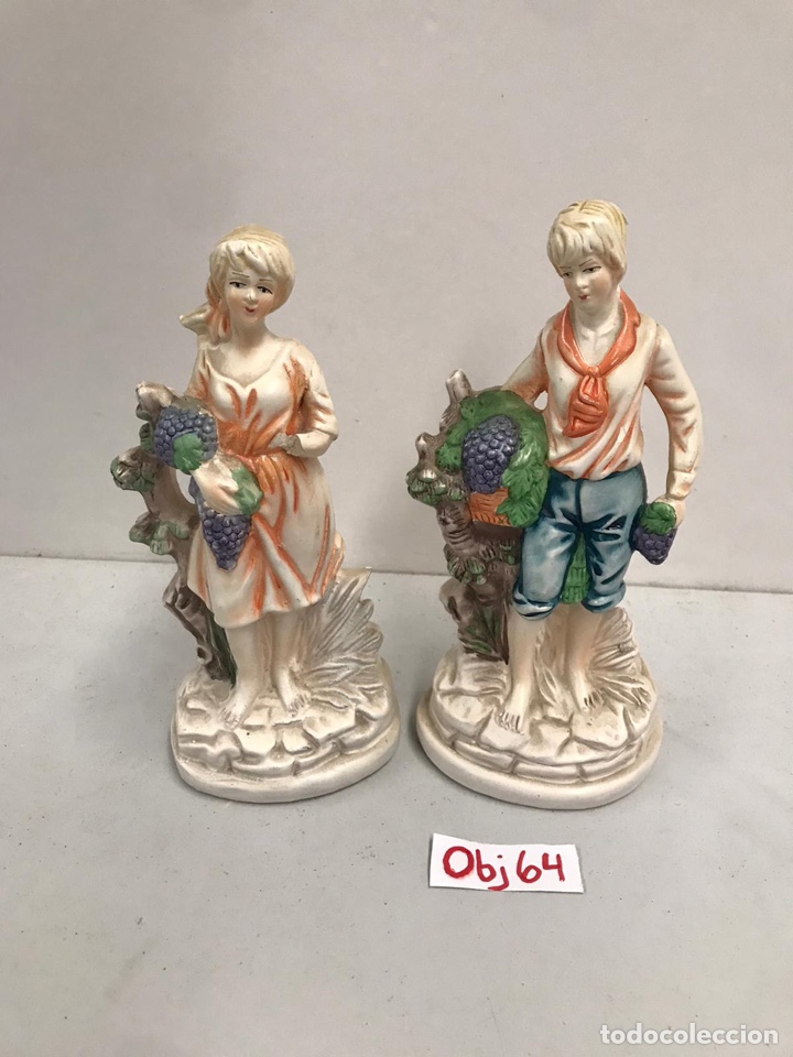 Antig&uuml;edades: Lote de figuras de &eacute;poca - Foto 1