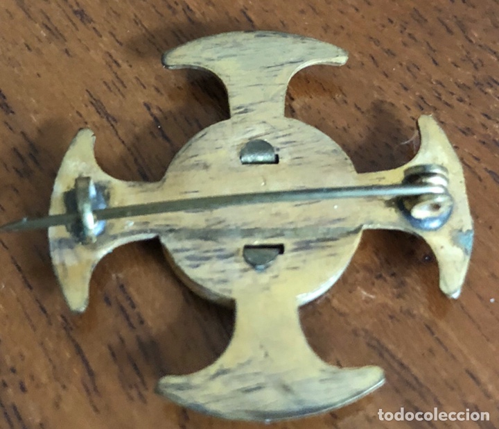 Antig&uuml;edades: BROCHE CENTENARIO FRANCISCANO 1926. - Foto 2