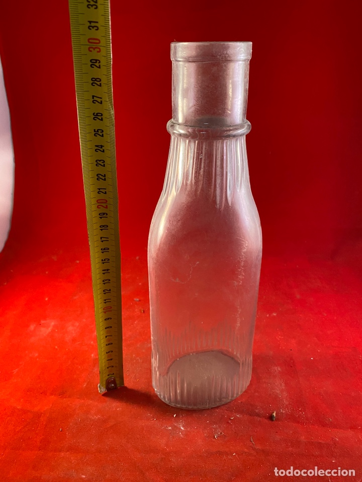 Antig&uuml;edades: Antigua botella Cristal - Foto 2