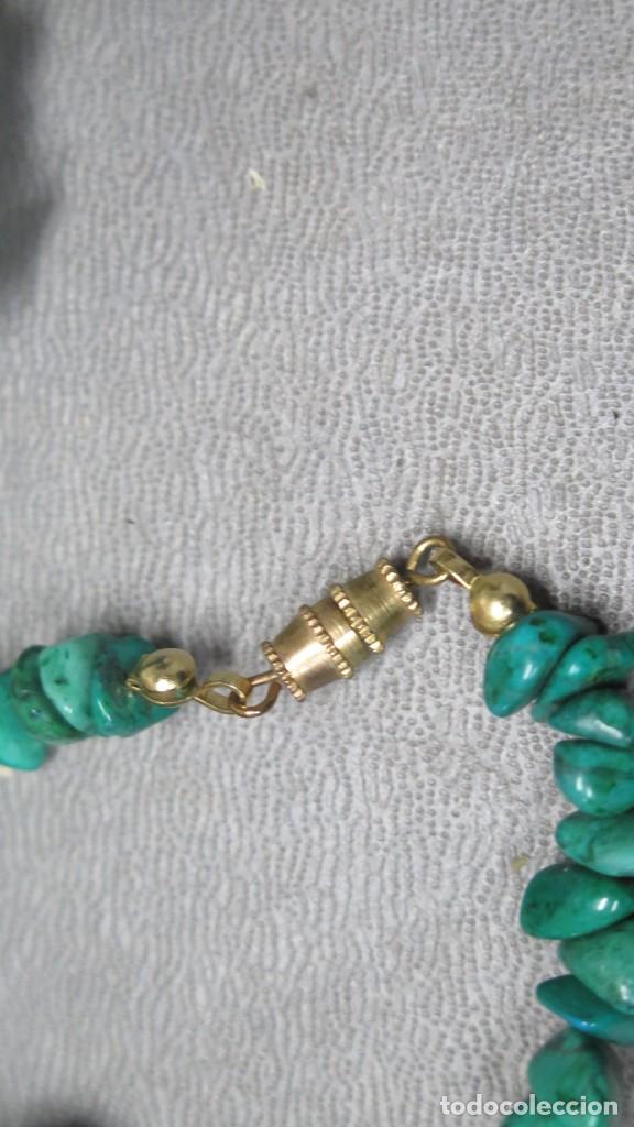 Antig&uuml;edades: COLLAR DE MALAQUITA - Foto 3