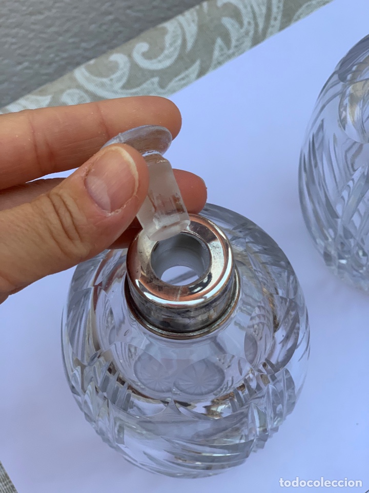 Antig&uuml;edades: JUEGO DE TOCADOR 4 PIEZAS - Foto 20