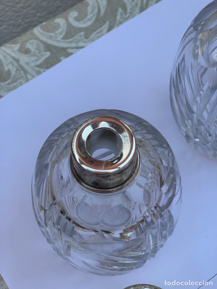Antig&uuml;edades: JUEGO DE TOCADOR 4 PIEZAS - Foto 21