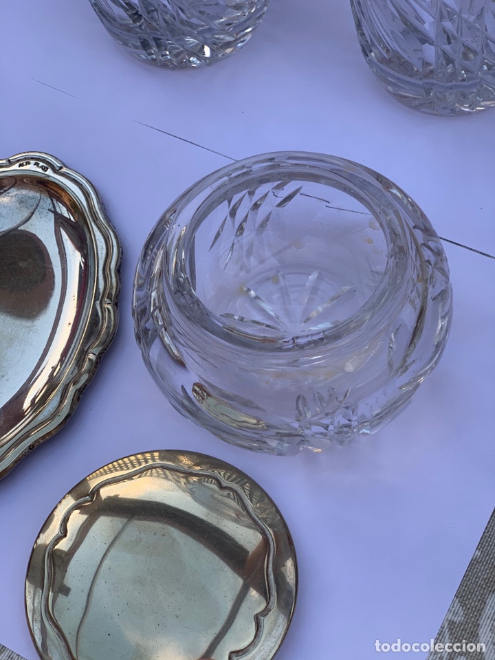 Antig&uuml;edades: JUEGO DE TOCADOR 4 PIEZAS - Foto 28