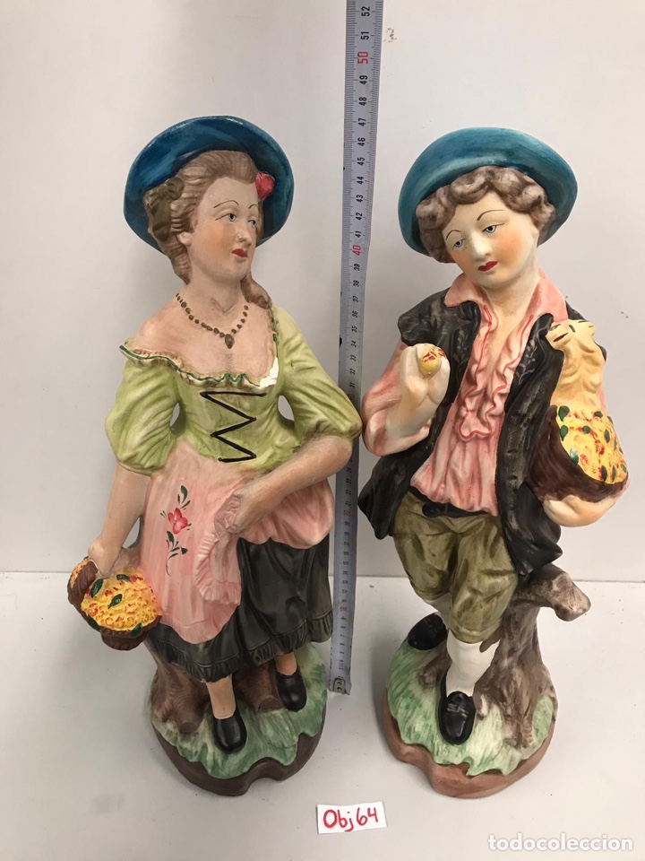 Antig&uuml;edades: Lote de figuras de &eacute;poca - Foto 2