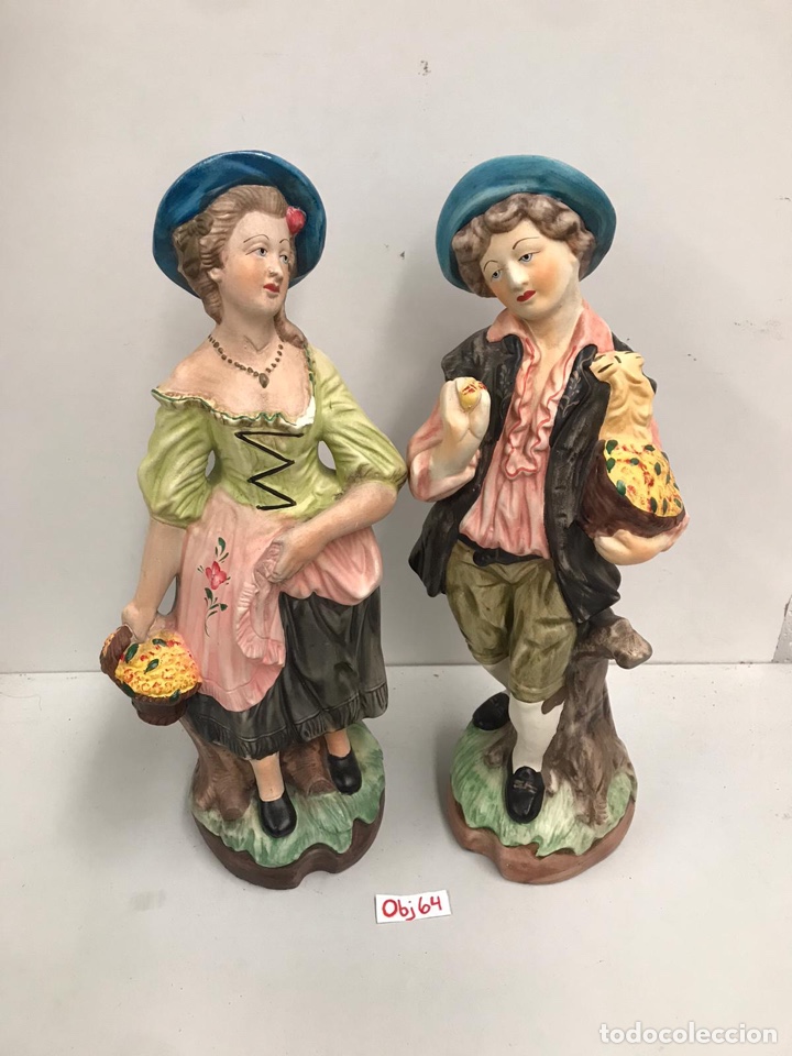 Antig&uuml;edades: Lote de figuras de &eacute;poca - Foto 1
