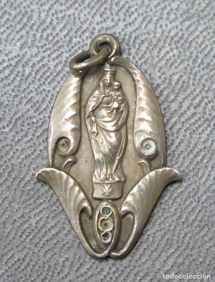 Antig&uuml;edades: MEDALLA VIRGEN DEL PILAR. PLATA - Foto 1