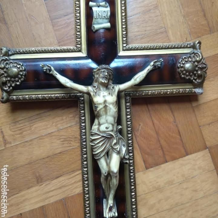 Antig&uuml;edades: crucifijo - Foto 2