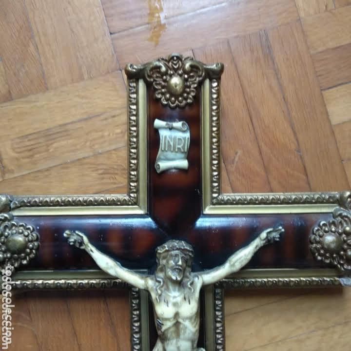 Antig&uuml;edades: crucifijo - Foto 3
