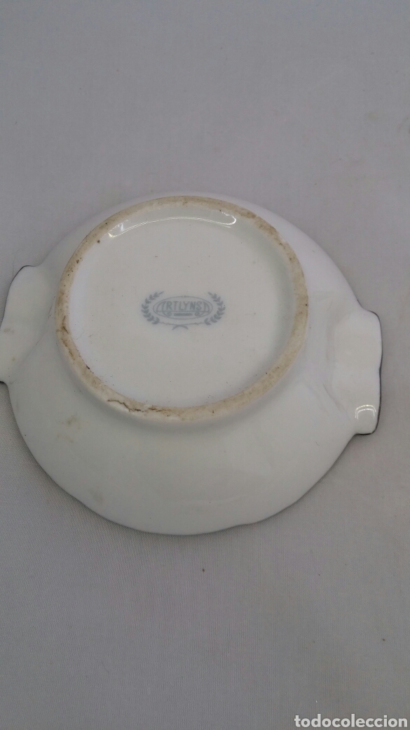 Antig&uuml;edades: Cenicero de porcelana Artlinsa - Foto 2